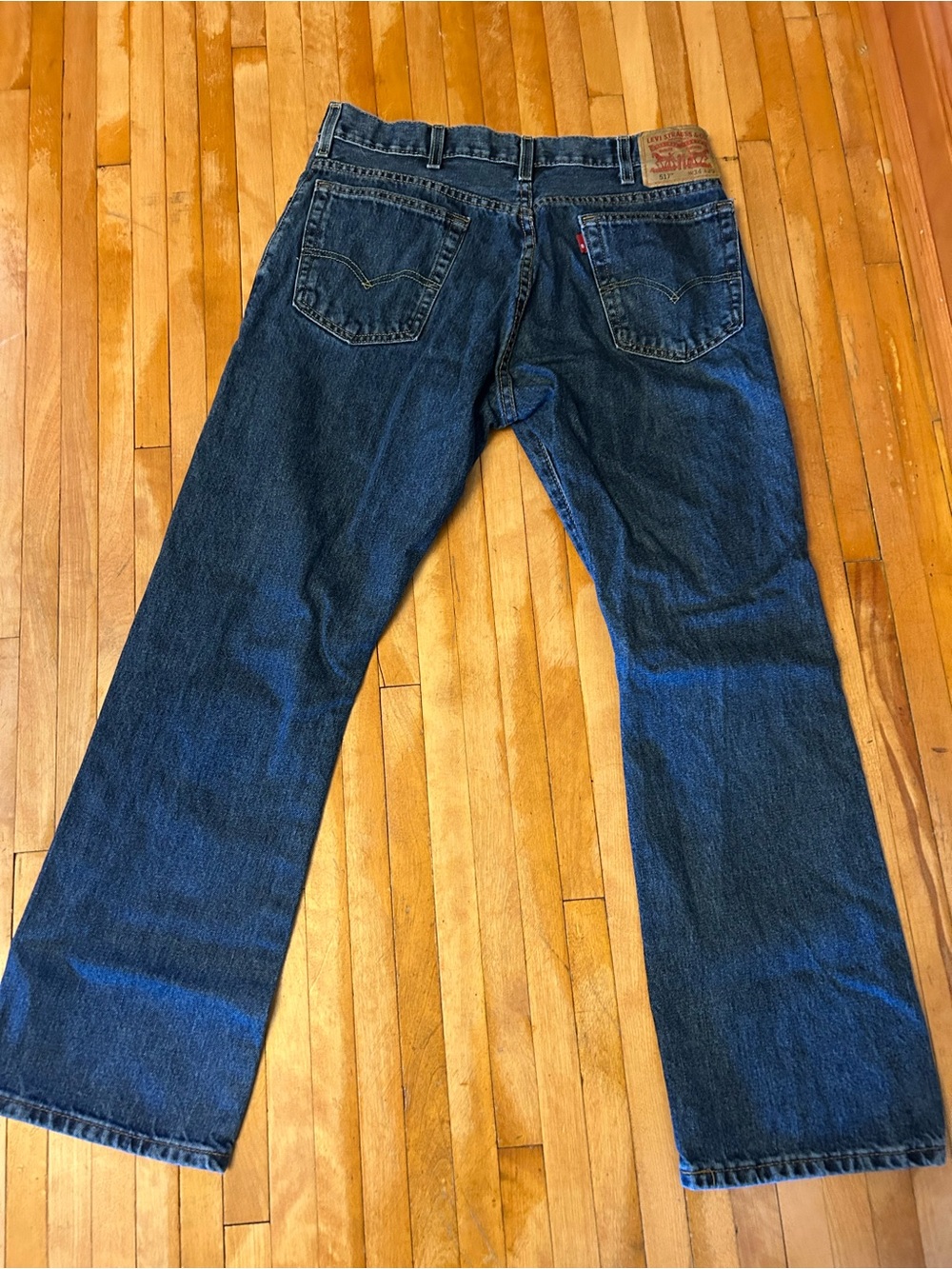 Pair of Men’s Levi’s Straight 517 jeans.  34x29”
